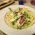 Shrimp and Avocado Tostadas