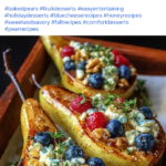 Baked Pears with Berries
